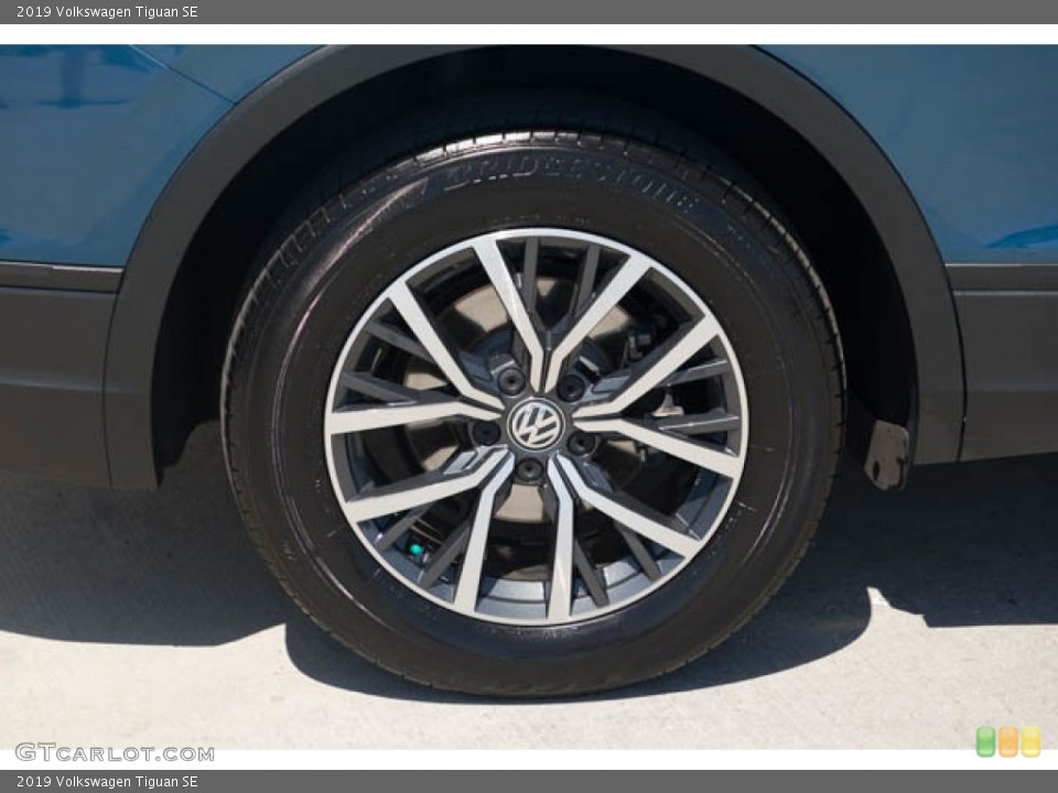 2019 Volkswagen Tiguan SE Wheel and Tire Photo #144370228