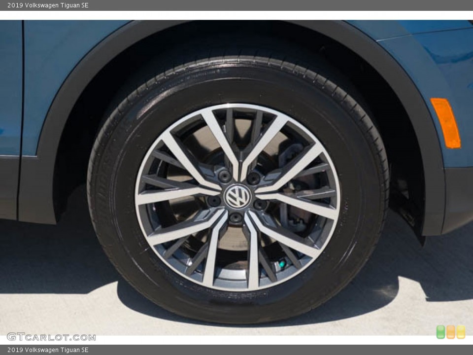 2019 Volkswagen Tiguan SE Wheel and Tire Photo #144370246