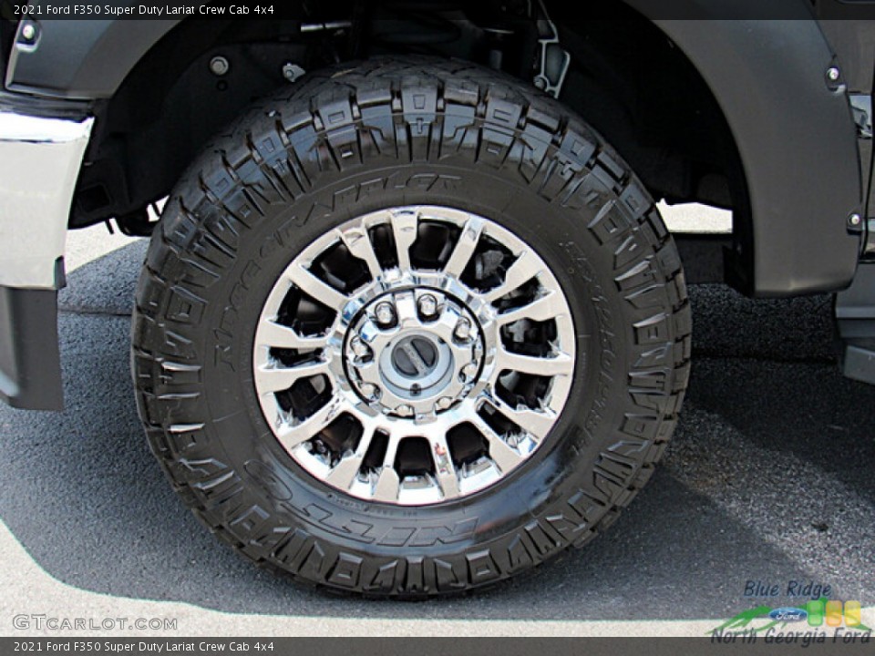 2021 Ford F350 Super Duty Lariat Crew Cab 4x4 Wheel and Tire Photo #144392801