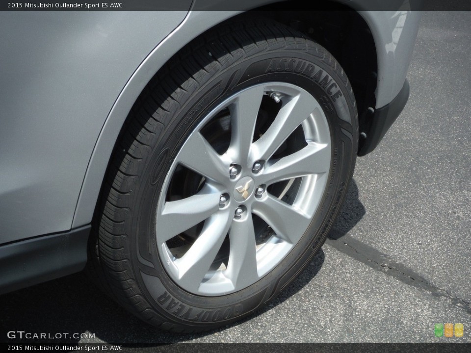 2015 Mitsubishi Outlander Sport ES AWC Wheel and Tire Photo #144394705
