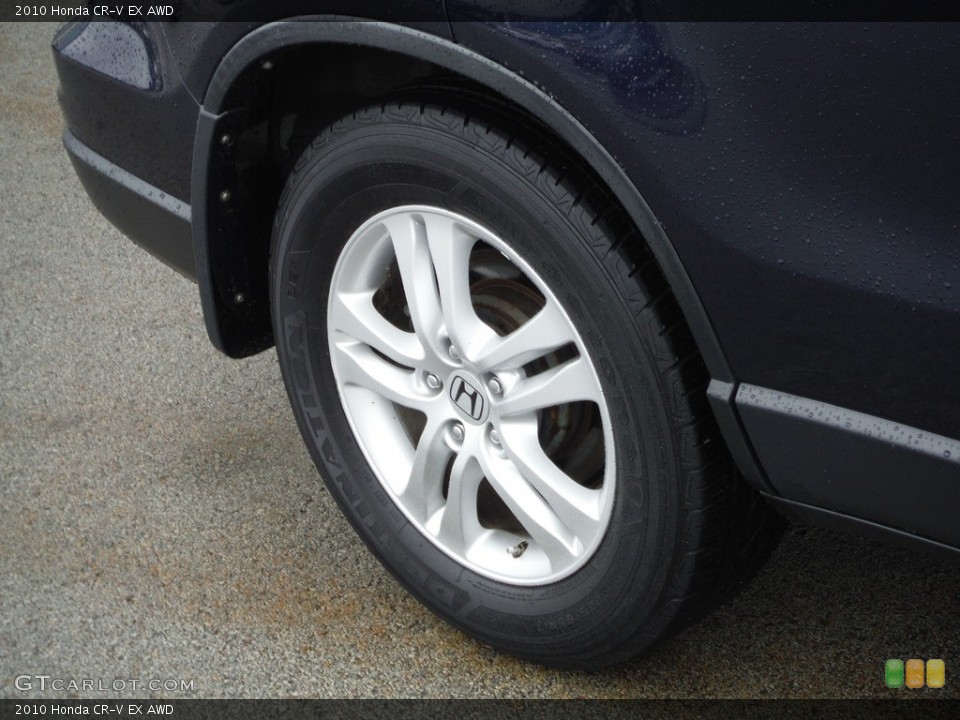 2010 Honda CR-V EX AWD Wheel and Tire Photo #144399032