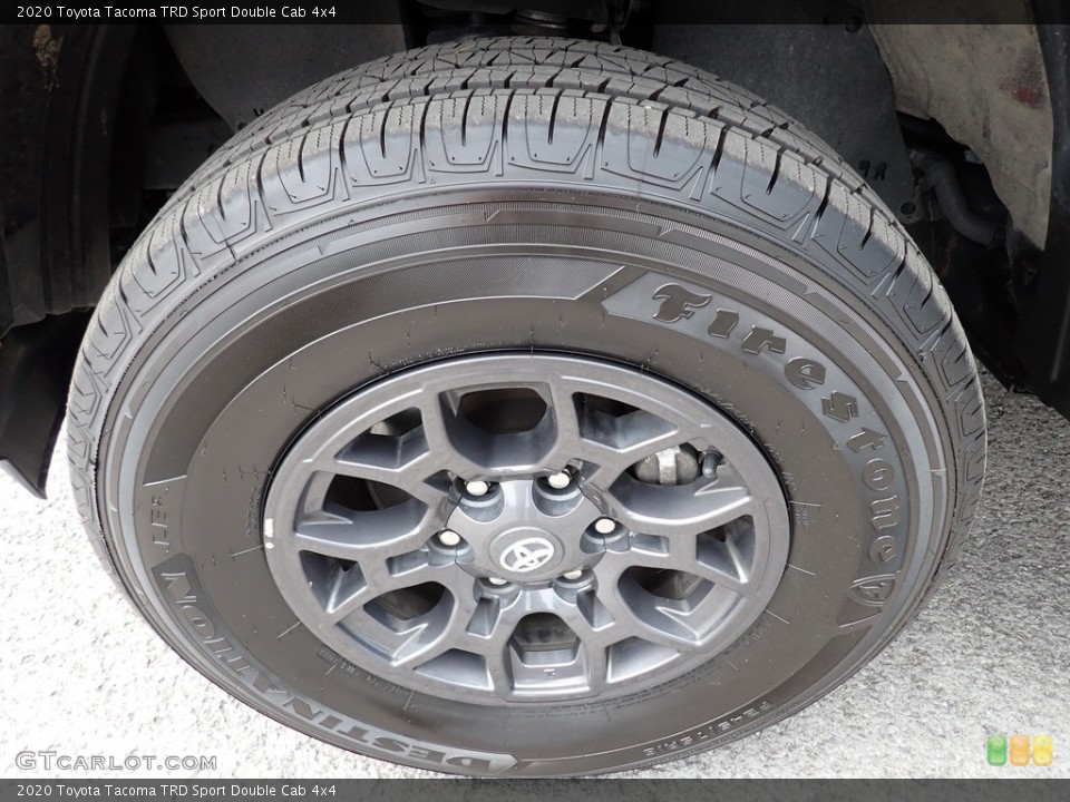 2020 Toyota Tacoma TRD Sport Double Cab 4x4 Wheel and Tire Photo #144399666