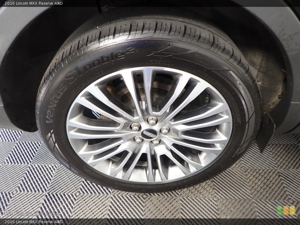 2016 Lincoln MKX Reserve AWD Wheel and Tire Photo #144402327