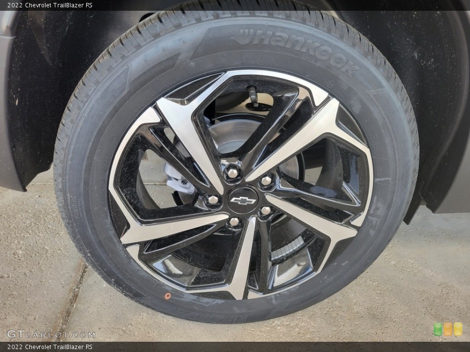 2022 Chevrolet TrailBlazer RS Wheel and Tire Photo #144406524