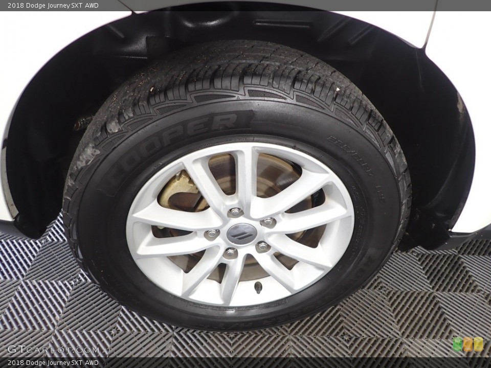 2018 Dodge Journey SXT AWD Wheel and Tire Photo #144408669