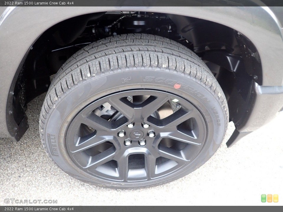 2022 Ram 1500 Laramie Crew Cab 4x4 Wheel and Tire Photo #144411832