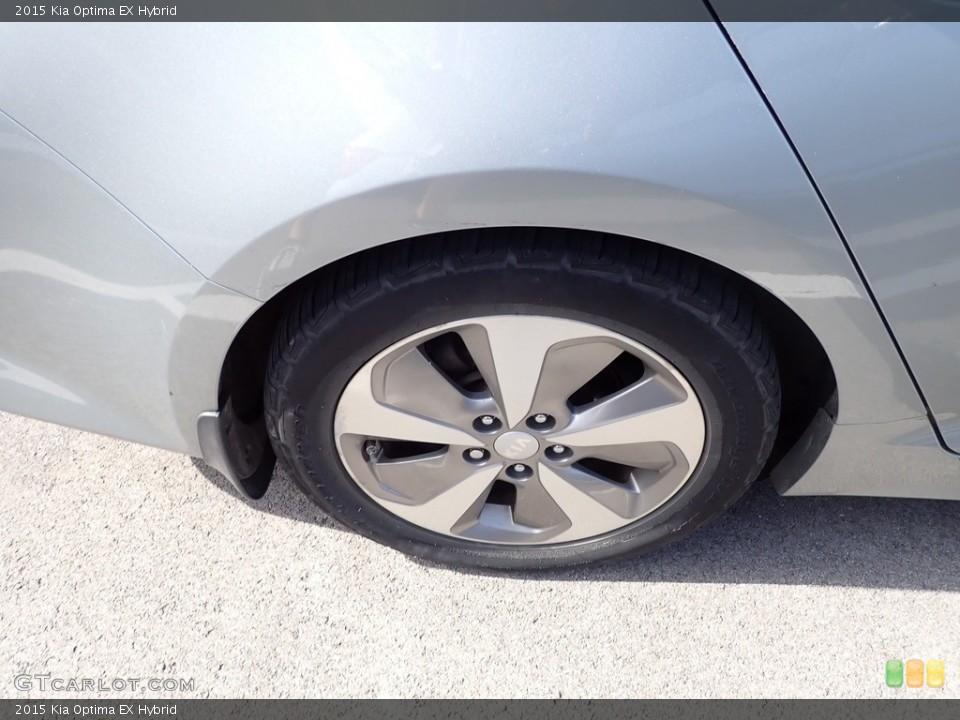 2015 Kia Optima EX Hybrid Wheel and Tire Photo #144414505