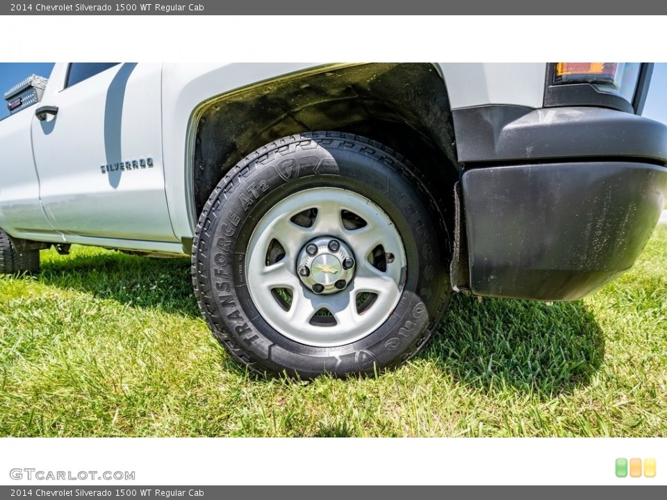 2014 Chevrolet Silverado 1500 WT Regular Cab Wheel and Tire Photo #144416107