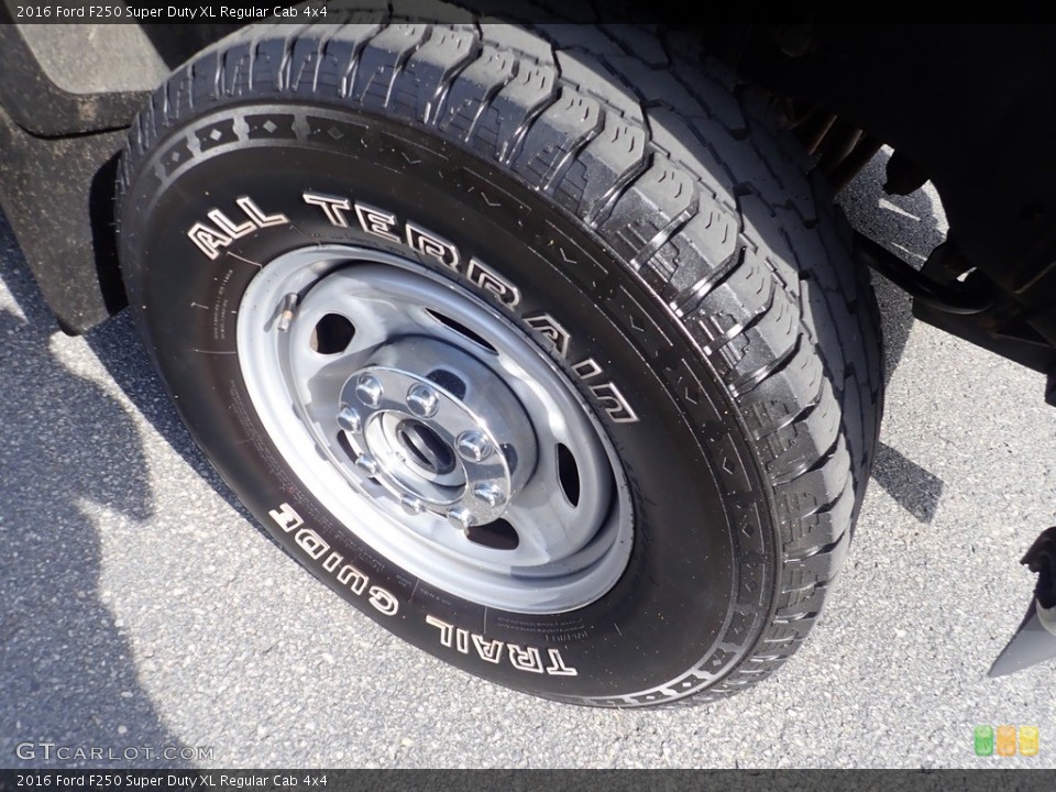 2016 Ford F250 Super Duty XL Regular Cab 4x4 Wheel and Tire Photo #144416200