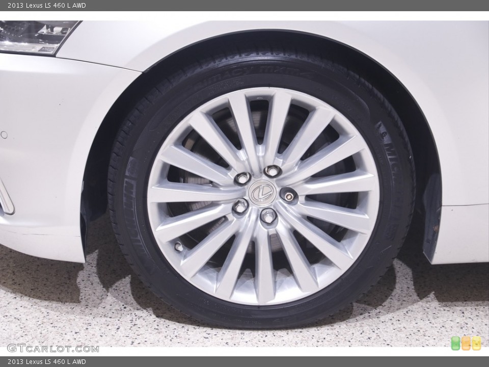 2013 Lexus LS 460 L AWD Wheel and Tire Photo #144420024