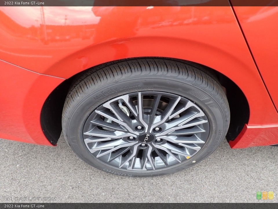 2022 Kia Forte GT-Line Wheel and Tire Photo #144426136