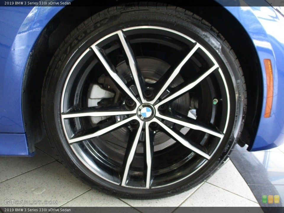2019 BMW 3 Series 330i xDrive Sedan Wheel and Tire Photo #144428044