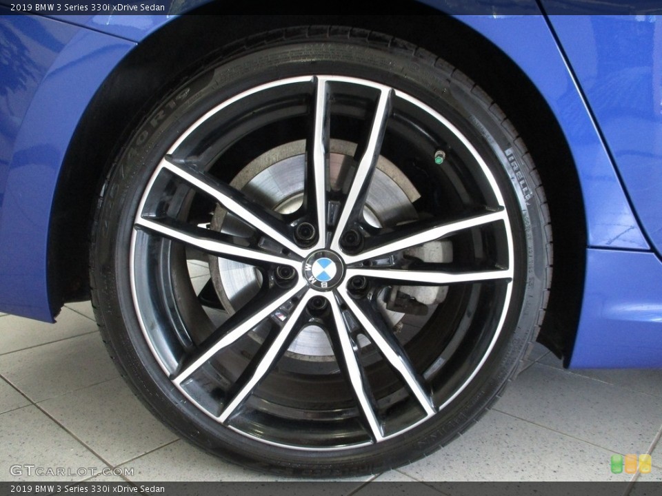 2019 BMW 3 Series 330i xDrive Sedan Wheel and Tire Photo #144428056