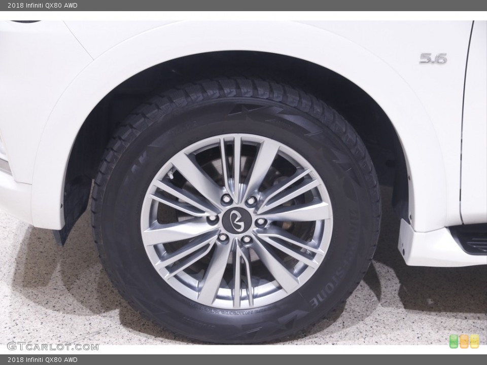2018 Infiniti QX80 AWD Wheel and Tire Photo #144429070