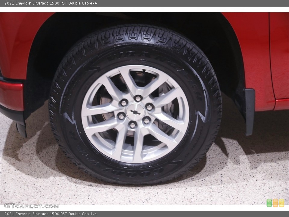 2021 Chevrolet Silverado 1500 RST Double Cab 4x4 Wheel and Tire Photo #144436533