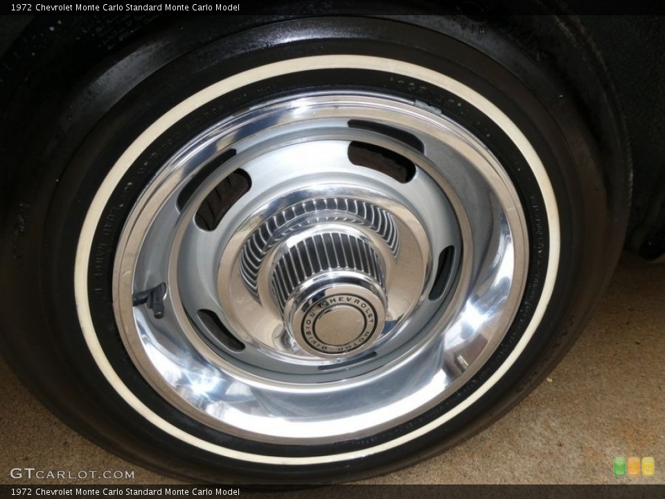 1972 Chevrolet Monte Carlo Wheels and Tires