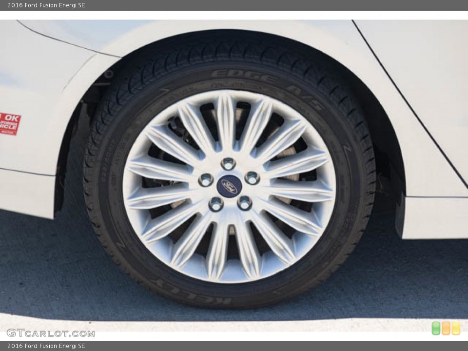 2016 Ford Fusion Energi SE Wheel and Tire Photo #144438009