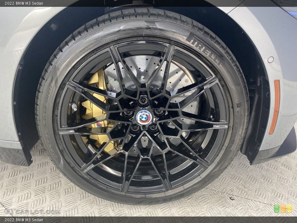 2022 BMW M3 Sedan Wheel and Tire Photo #144438414