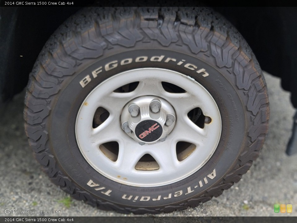 2014 GMC Sierra 1500 Crew Cab 4x4 Wheel and Tire Photo #144443099