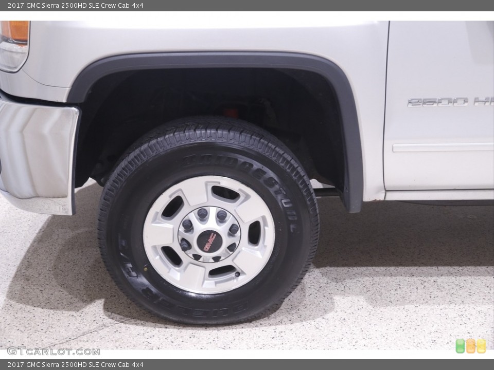 2017 GMC Sierra 2500HD SLE Crew Cab 4x4 Wheel and Tire Photo #144444275