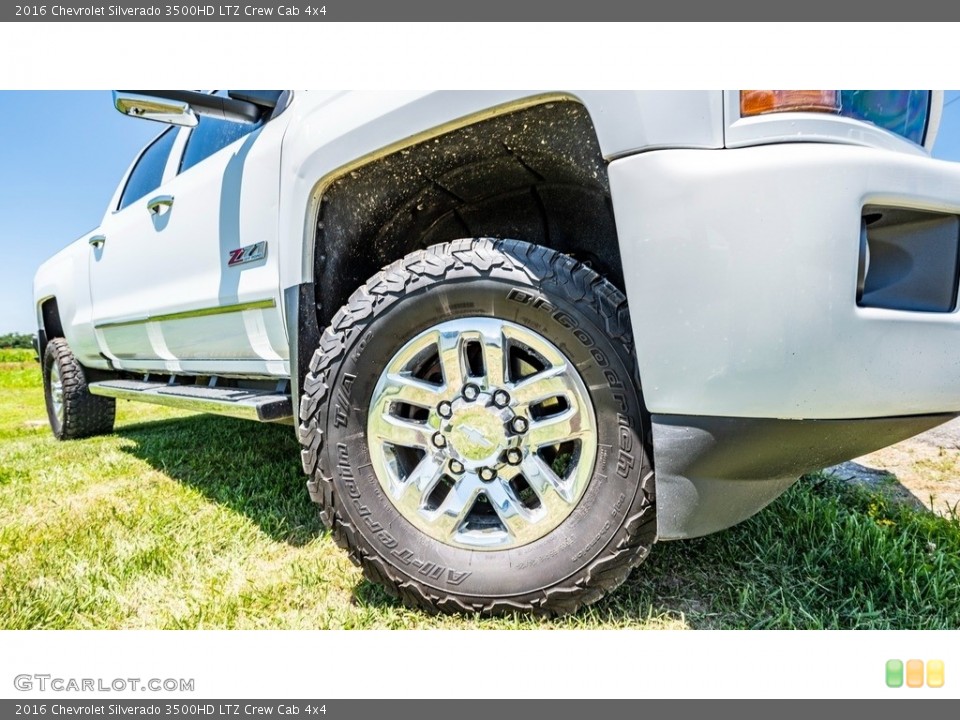 2016 Chevrolet Silverado 3500HD LTZ Crew Cab 4x4 Wheel and Tire Photo #144446243