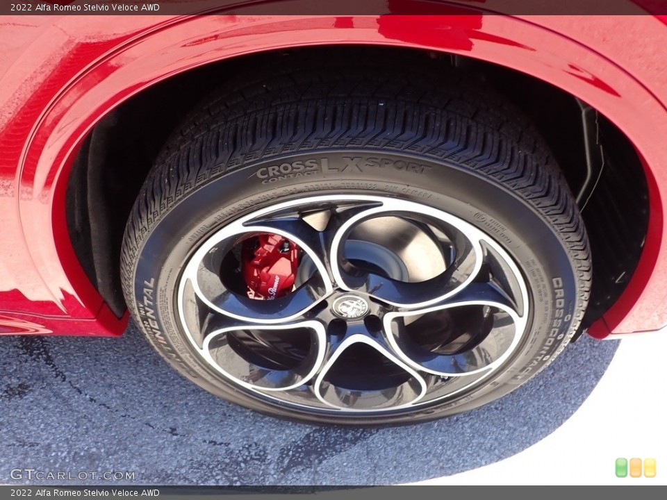 2022 Alfa Romeo Stelvio Veloce AWD Wheel and Tire Photo #144447971