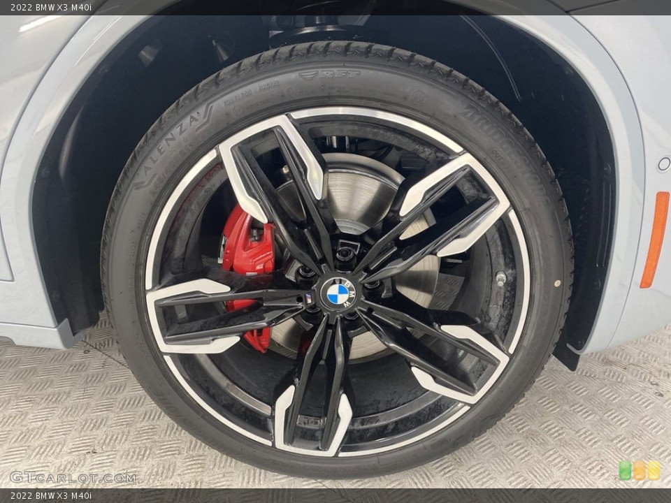 2022 BMW X3 M40i Wheel and Tire Photo #144450194