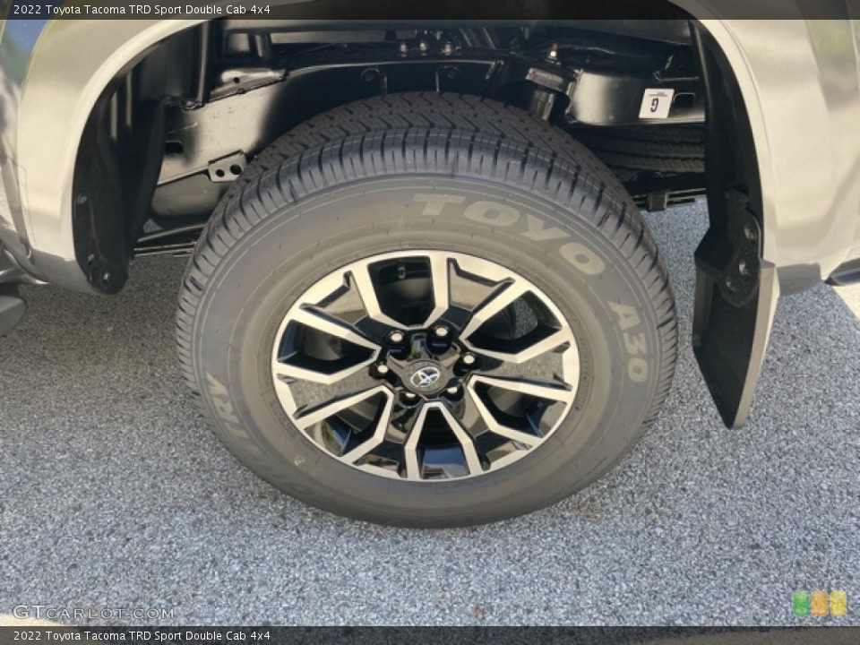 2022 Toyota Tacoma TRD Sport Double Cab 4x4 Wheel and Tire Photo #144452590