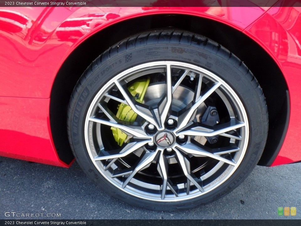 2023 Chevrolet Corvette Stingray Convertible Wheel and Tire Photo #144453362
