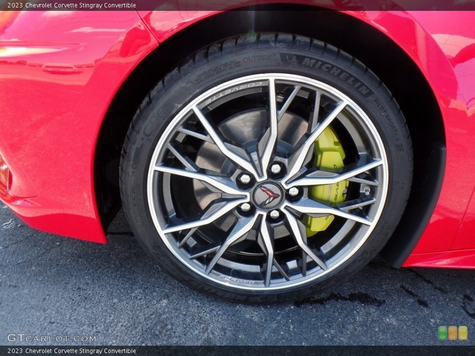 2023 Chevrolet Corvette Stingray Convertible Wheel and Tire Photo #144453394