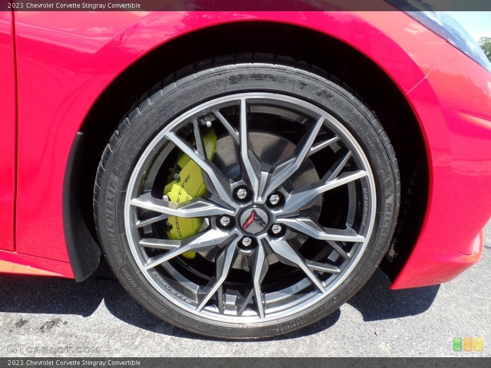 2023 Chevrolet Corvette Stingray Convertible Wheel and Tire Photo #144453420