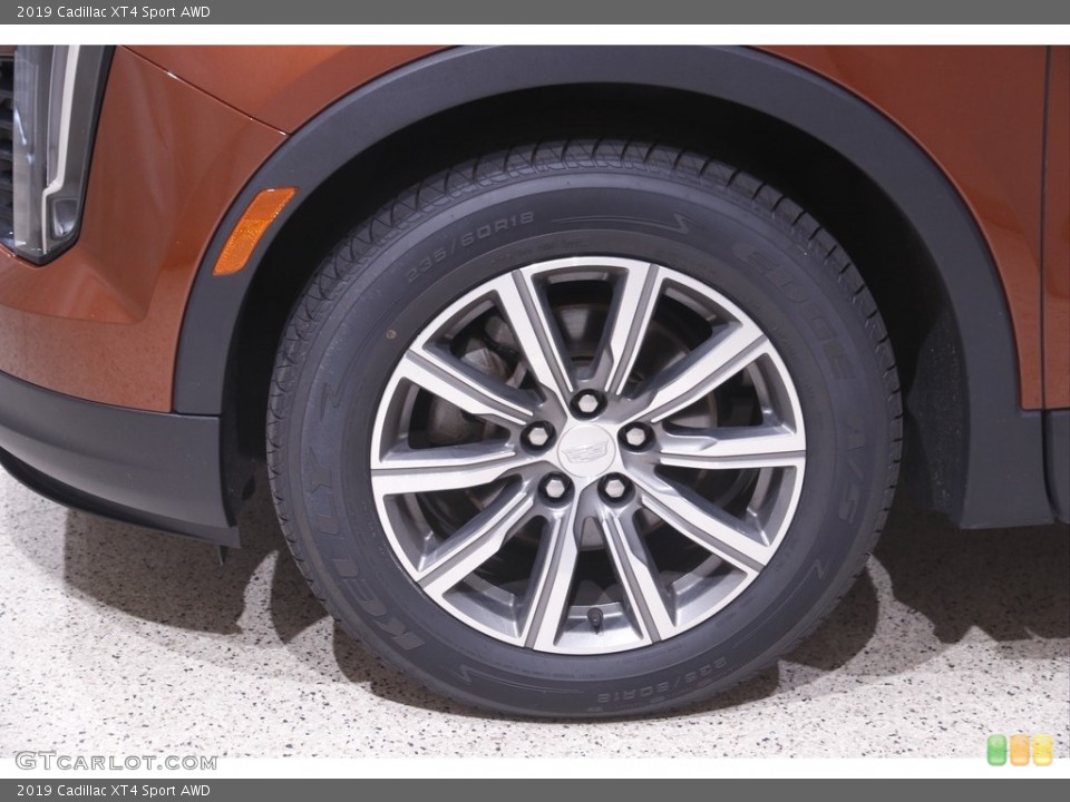 2019 Cadillac XT4 Sport AWD Wheel and Tire Photo #144461845
