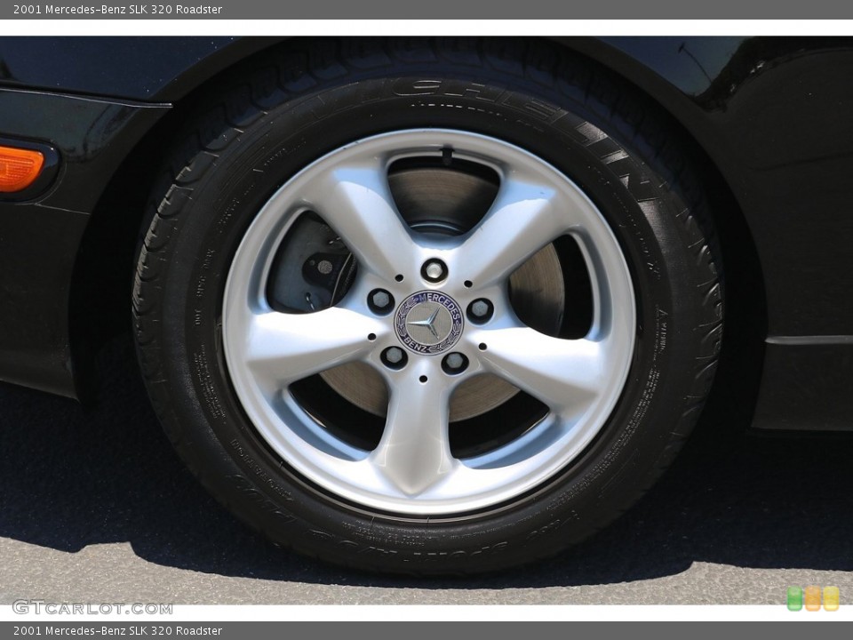 2001 Mercedes-Benz SLK 320 Roadster Wheel and Tire Photo #144469325