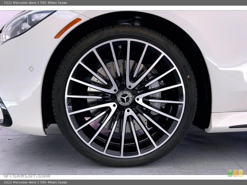 2022 Mercedes-Benz S 580 4Matic Sedan Wheel and Tire Photo #144478936