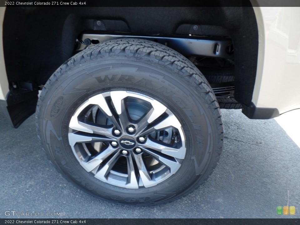 2022 Chevrolet Colorado Z71 Crew Cab 4x4 Wheel and Tire Photo #144480007