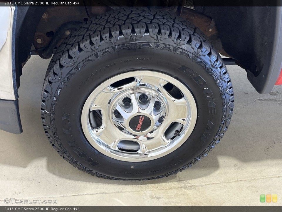 2015 GMC Sierra 2500HD Regular Cab 4x4 Wheel and Tire Photo #144487518