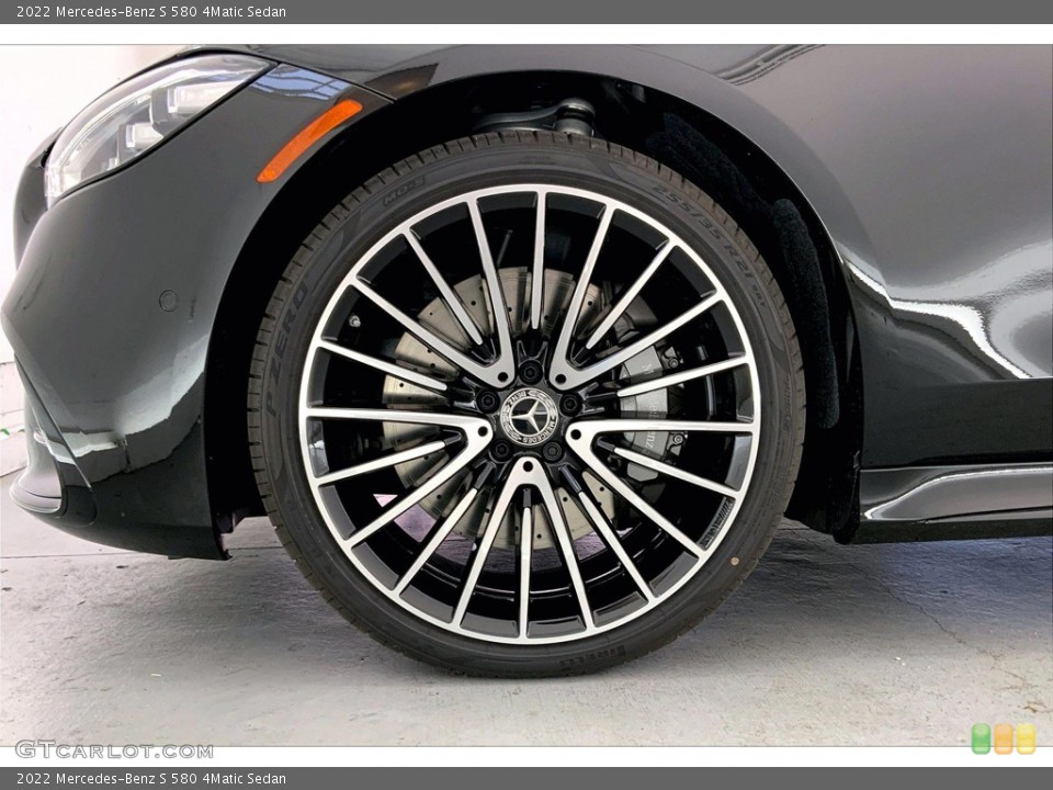 2022 Mercedes-Benz S 580 4Matic Sedan Wheel and Tire Photo #144498519
