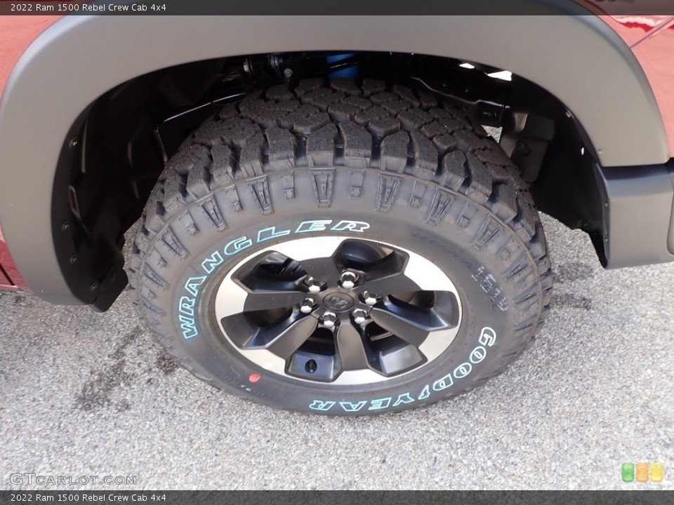 2022 Ram 1500 Rebel Crew Cab 4x4 Wheel and Tire Photo #144506919