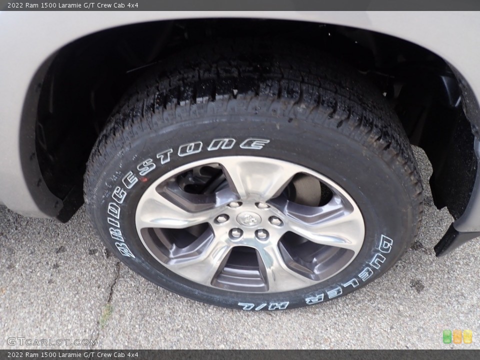 2022 Ram 1500 Laramie G/T Crew Cab 4x4 Wheel and Tire Photo #144507891