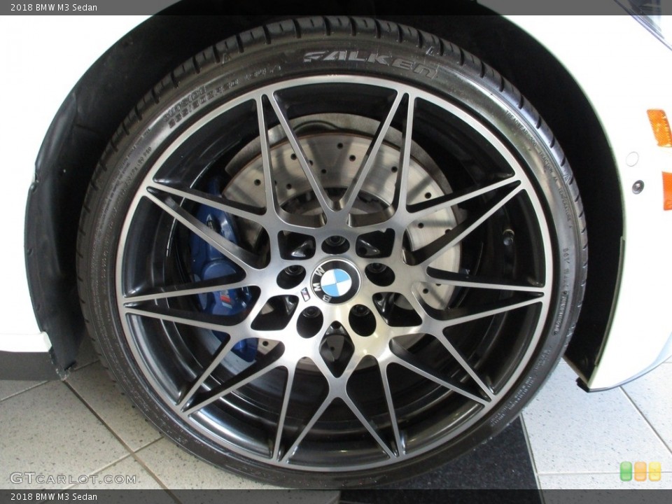 2018 BMW M3 Sedan Wheel and Tire Photo #144510060