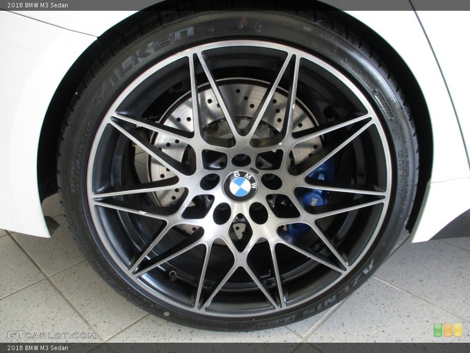 2018 BMW M3 Sedan Wheel and Tire Photo #144510066