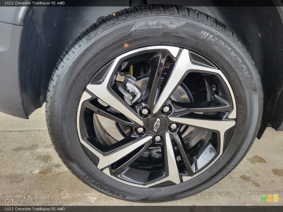 2022 Chevrolet TrailBlazer RS AWD Wheel and Tire Photo #144511473