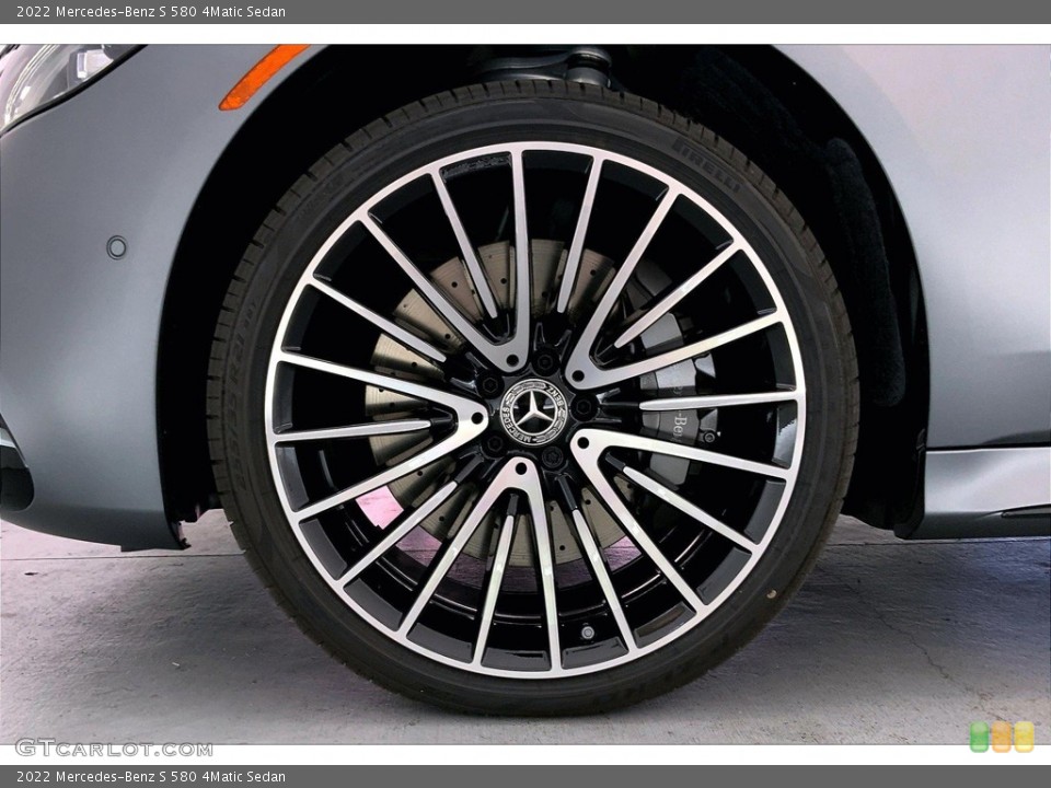2022 Mercedes-Benz S 580 4Matic Sedan Wheel and Tire Photo #144512124