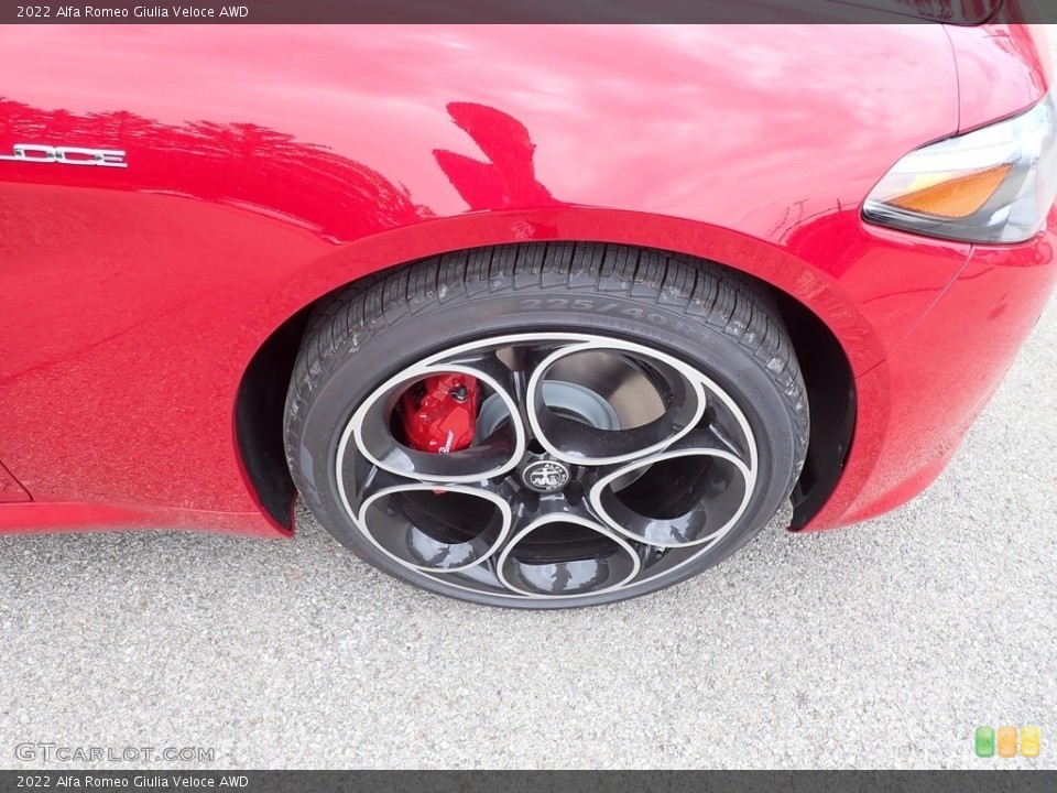 2022 Alfa Romeo Giulia Veloce AWD Wheel and Tire Photo #144518217