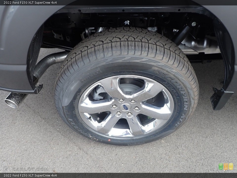 2022 Ford F150 XLT SuperCrew 4x4 Wheel and Tire Photo #144521093