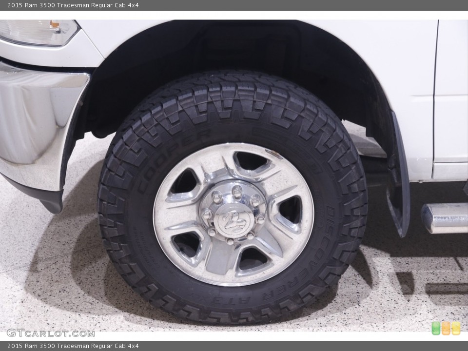 2015 Ram 3500 Tradesman Regular Cab 4x4 Wheel and Tire Photo #144521771