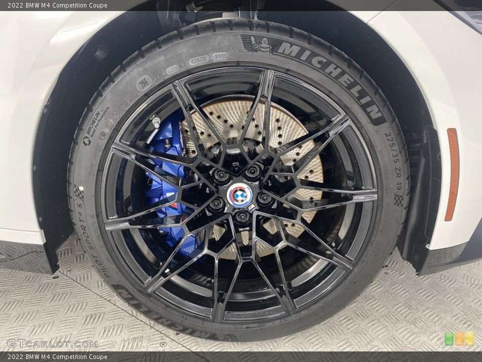 2022 BMW M4 Competition Coupe Wheel and Tire Photo #144523546