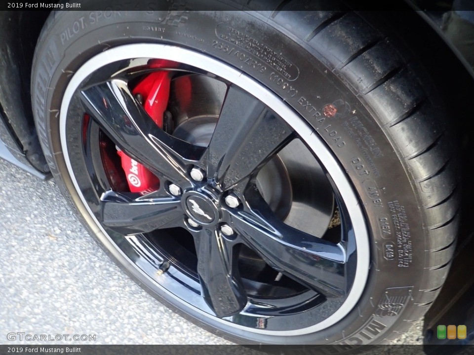 2019 Ford Mustang Bullitt Wheel and Tire Photo #144527563