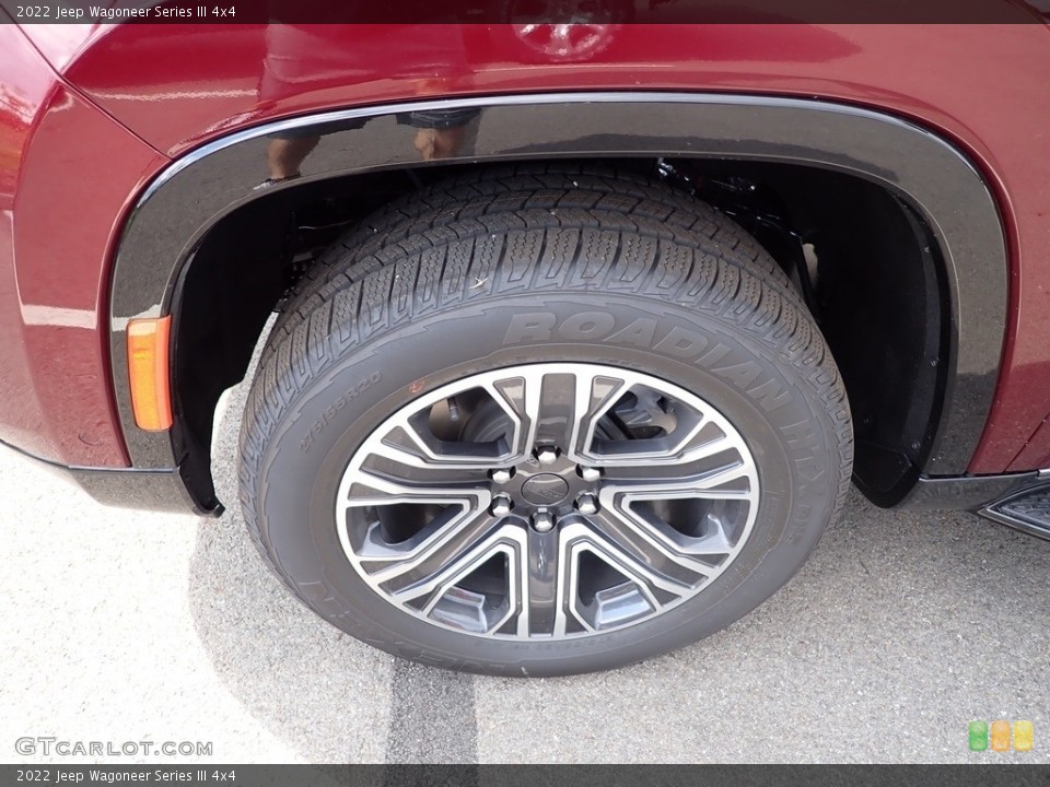2022 Jeep Wagoneer Series III 4x4 Wheel and Tire Photo #144528868