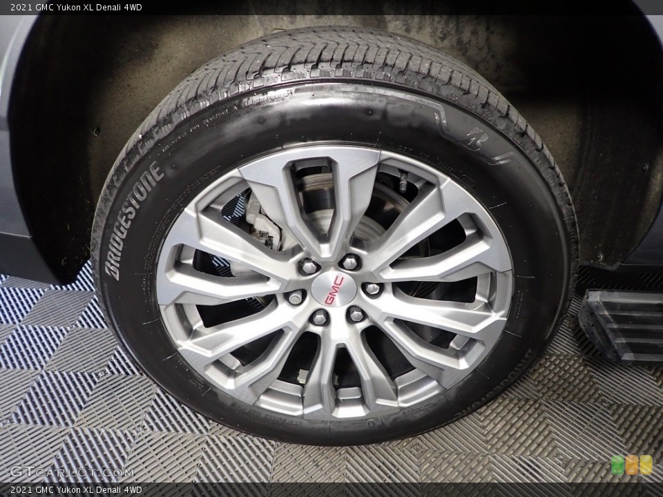 2021 GMC Yukon XL Denali 4WD Wheel and Tire Photo #144532078